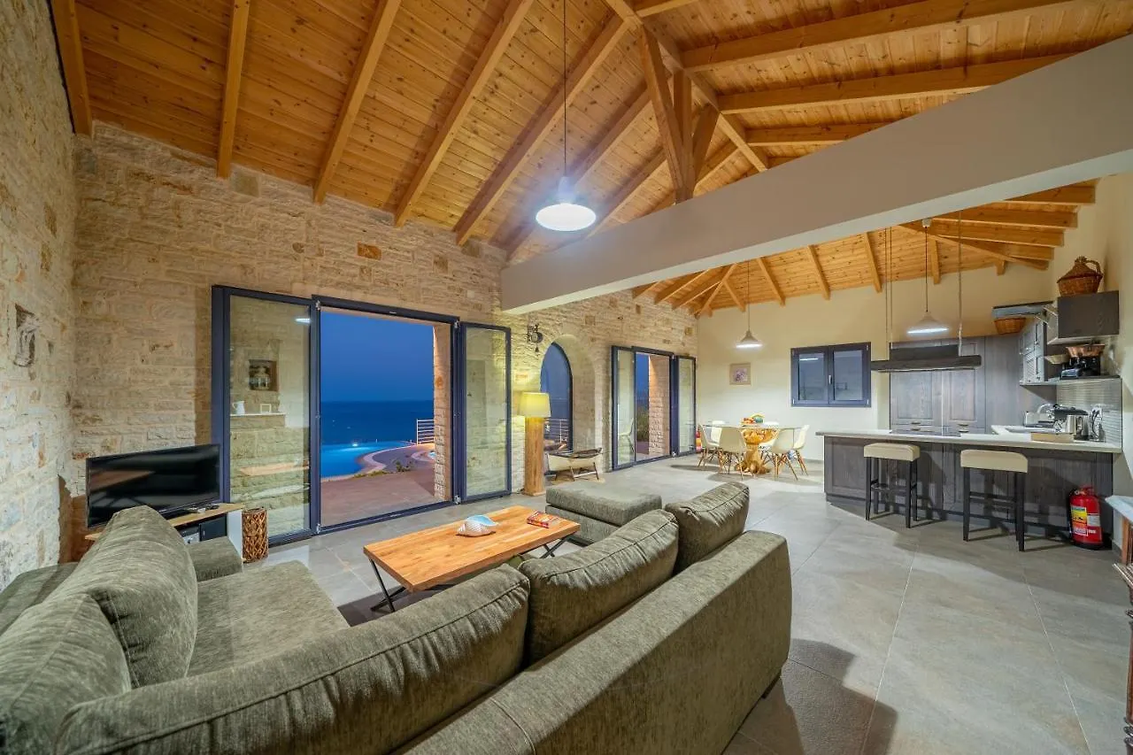 Villa Kaminia Blu Ratzaklíon Grecia